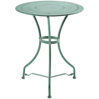 Butlers Gartentisch, Grün, Metall, 58x71x58 cm, Gartenmöbel, Gartentische, Gartentische