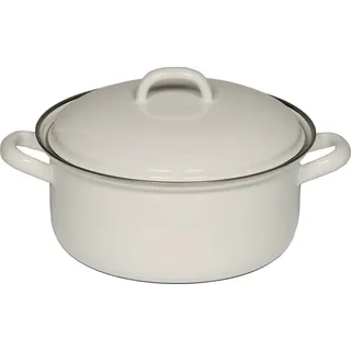 RIESS Classic Kasserolle 12 cm weiß
