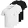 Organic Basic 5 Pack Kurzarm-T-Shirt Black Pack 3 White 2 Black S