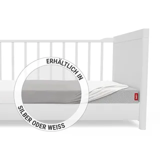 Bett1.de Spannbettlaken Jersey 70 x 140 cm weiß