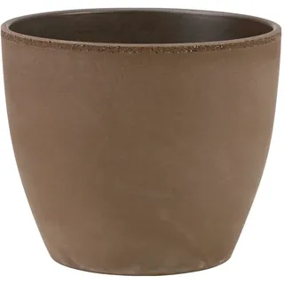 Scheurich Übertopf Earth Ø 28 x 24,7 cm schlammfarben
