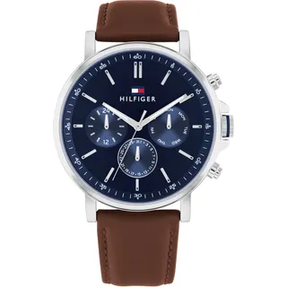 Tommy Hilfiger Tyson Multifunktionsuhr Leder 44,0 mm 1710585