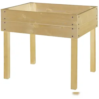 Hecht Hochbeet für Kinder 50 x 45 x 45 cm Beige