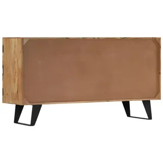 vidaXL Sideboard 150x40x79 cm Massivholz Akazie