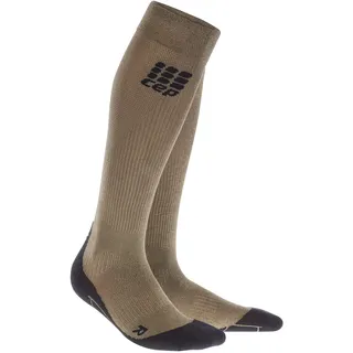CEP Damen Damen Socken Metalized Kompressionssocken, Gold/schwarz, II - 35-37 EU, WP44392000