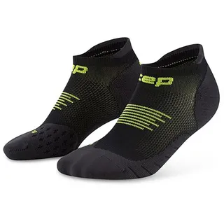 CEP Core Run Füßlinge Laufsocken 5.0 Black/Lime 39-42