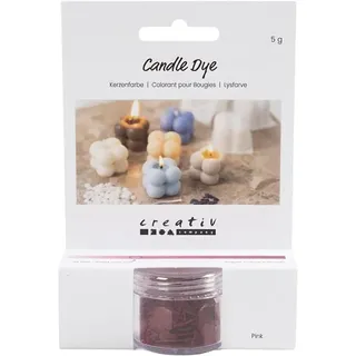 Creativ Company Kerzenfarbe, Pink, 5 g