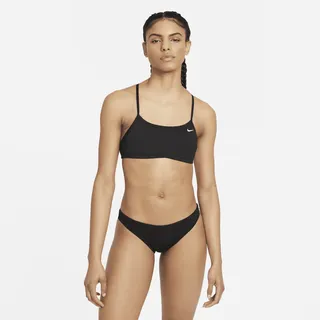 Nike Racerback-Bikini für Damen - Schwarz, 2XL