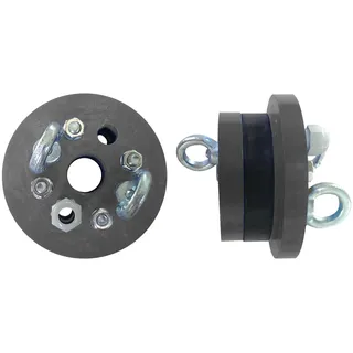 IBO Brunnenkopf 110/40 mm Brunnendeckel für 4.1/2" Zoll Brunnenrohr | Gusseisen für Tiefbrunnen Unterwasserpumpen Schachtkopf Brunnenabschluß Brunnendeckel Brunnenabdeckung Tiefbrunnenpumpe