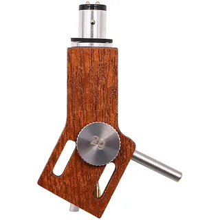 Alnicov Phono Headshell mit Zuleitungsdrähten Holz Universal LP Phono Tonabnehmer Halter Kit Ersatz