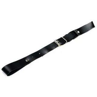 Kinder Akkordeon Querriemen Rückenriemen Rückengurt 21/31 cm Leder schwarz