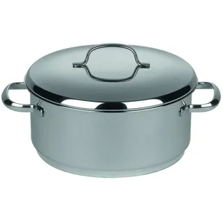 RIESS Cristall Kasserolle 14 cm silber