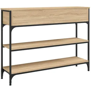 vidaXL Sonoma-Eiche Konsolentisch 100x25x75 cm