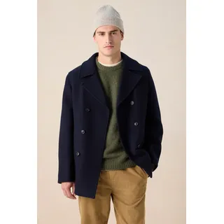 Peacoat-Jacke Aus Wolle - Dunkelblau - M