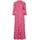 Yas Yassavanna Shirtkleid Streifen Cyclamen/Bittersweet S