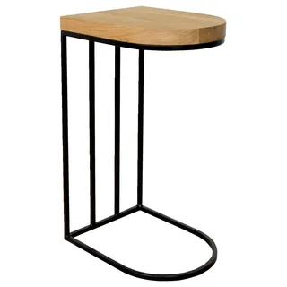 Zurbrüggen Beistelltisch (halbrund) VILLACH - B/H/T ca. 45,00x69,00x35,00