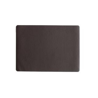 ASA Selection leather optic Tischset, schoko braun