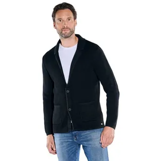 Engbers Stricksakko Herren Sakko in edler Strickqualität, Schwarz schwarz 5XL