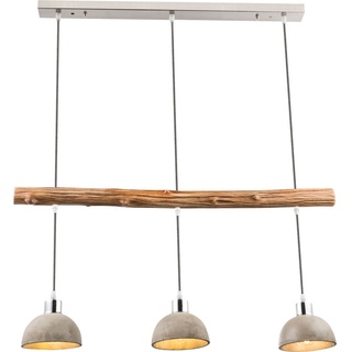 Design Pendel Decken Lampe Ess Zimmer Beton Strahler Holz Küchen Beleuchtung