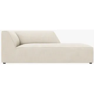 Micadoni Recamiere Ruby, Chaise Longue 1-Sitzer Modul beige
