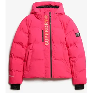 SUPERDRY ® Kastige Ski-Steppjacke mit Kapuze  - 12 (40) Hyper Fire (1ZP)