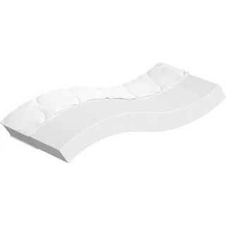 Design Matratze Bonnell-Federkern Mittel 80x200 cm, Taschenfederkernmatratzen 2024 Neu - Weiß