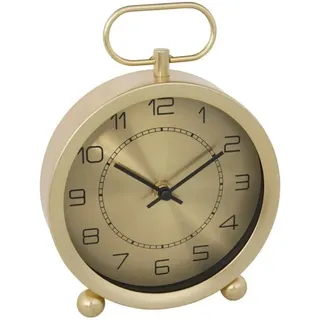 Atmosphera Créateur D'intérieur - Tischuhr Irina Metall goldfarben H19cm