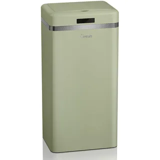 Swan Retro Mülleimer 45 l Grün