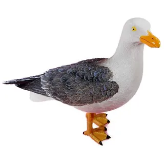Tierfiguren 1 Möwe 14 x 13 cm Vogel See Nordsee Meer Seagull Hafen Maritim Deko GRF 39.3037 A