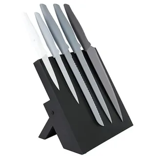 Testrut Magnet-Messerblock 6-tlg. Schwarz