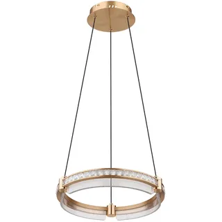 GLOBO Hängeleuchte 1-flg. 36W 120 cm rund gold