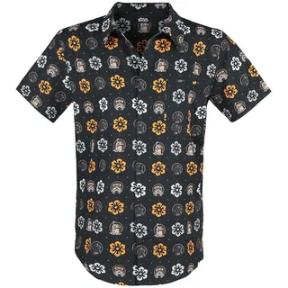 Star Wars Paisley Monger Männer Kurzarmhemd Multicolor - XL