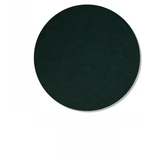 Runde Korktafeln, Filz-Pinnwand für Wände, Kork-Pinnwand, Memotafel, Leinen, Bauernhaus, dekorative Sichttafel, Korktafeln für Bürodekoration (Schwarzgrün, 30 x 30 cm)