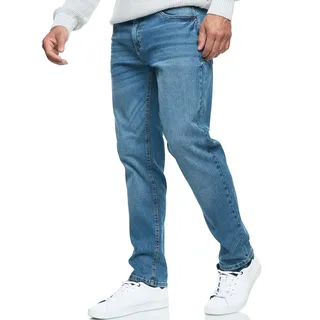 Indicode Herren INSantino Jeanshose Stretch Herrenhose aus 99% Baumwolle | Klassische Herrenhose für Business und Freizeit, Denim Jeans, Herrenjeans, Businesshose, Alltagshose, Freizeithose für Männer - 38W / 32L