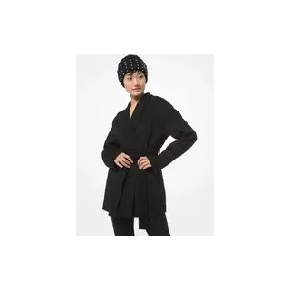 MK Wickelmantel Aus Wollgemisch - Schwarz - Michael Kors - XS