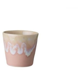 Espresso cup Gres 10 cl 6.5 x 6 cm Pink ceramic