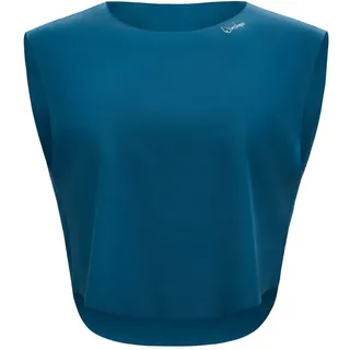 Winshape Damen Light and Soft Cropped Top AET115LS, in teal green | Gr.: XS