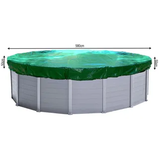 Quick Star Poolabdeckung Rund grün Ø 680 cm