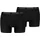 Boxershorts 2er schwarz S