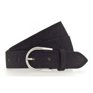 Vanzetti Damengürtel Leder schwarz 85