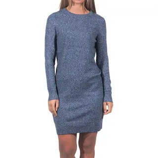 VERO MODA Damen VMDOFFY LS O-Neck Dress GA NOOS 10215523, Navy Blazer/Melange, XXL - XXL