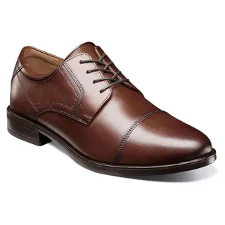Florsheim Oxford Medfield Cap Toe Anzugschuh für Herren, Cognac, 8 - Braun - 41