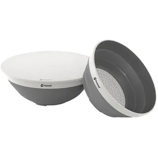 Outwell Collaps Schüssel- und Sieb-Set 3,5 l grau
