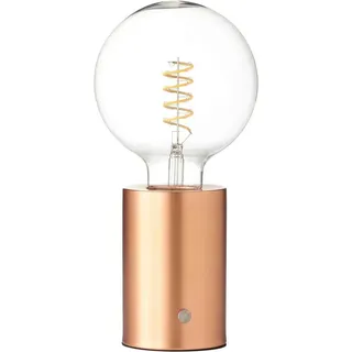 Northpoint Nachttischlampe LED Akku Tischlampe Tischleuchte Edison Glühbirne mit Glühdraht