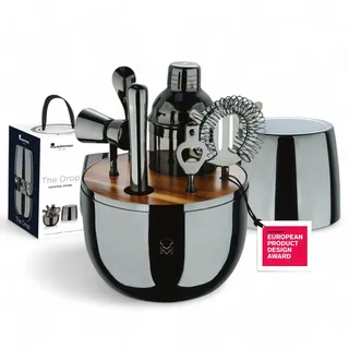 Master Pro The Drop Cocktail-Set 6-teilig Edelstahl Schwarz