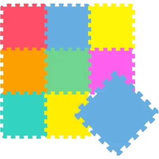 LittleTom Puzzlematte 30 x 30 cm Buntfarben