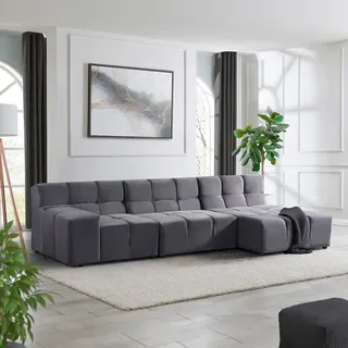 Home Deluxe Modulares Sofa ORLENA 306 x 148 cm Anthrazit