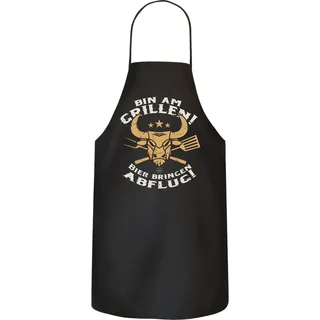 Grillschürze Grillen - Grillschürze - Bin am Grillen