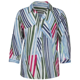 Cecil Schlupfbluse - Bluse - Langarmbluse - Schlupfbluse - Bluse aus Baumwolle blau XLSchneider Fashion Store