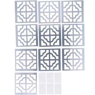 3d-spiegel-wandaufkleber, Schlafzimmer-/wohnzimmerdekoration, Dekorativer Aufkleber Zum Aufkleben